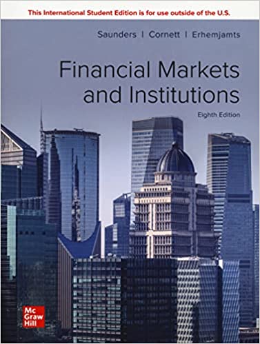 Financial Markets and Institutions 8th Edition (International Edition) - Orginal Pdf